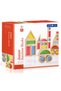 Set de blocuri Junior Rainbow, 40 de bucăți, - 5