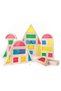 Set de blocuri curcubeu 30 de piese, - 2