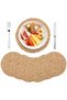 Charger Wicker Jute Charger Set of 6 American Service Wicker 35 Cm Diameter Charger - 4
