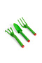 Plastic gardening tool set