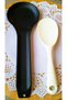 Set of 2 Metal Spoon Coaster & Silicone Rice Spoon