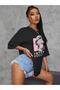 Plus Size Intense Feelings Printed Unisex Oversize T-shirt - Women's Oversize T-Shirt - 3