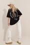 Plus Size Women's Nature & Nurture Printed Oversize Cotton T-shirt