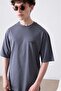 Plus Size Essentials Small Printed Cotton Oversize Crew Neck T-shirt - 3
