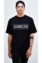 Large Size Samcro Printed Overisze T-shirt - 2