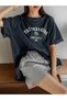 The Sunshine Printed Crew Neck Oversize Unisex T-shirt - 6