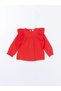 Lcw Baby - Red Floral Print Baby Girl Blouse and Leggings Set of 2 - 2