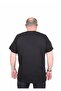 Men's Oversize Crew Neck T-Shirt California 25145 Black - 3