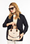 Atabey Bag Three Compartment Hand & Shoulder Bag with Chain Accessories - 6