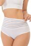 White Recovery Shaper Slip Corset Panties Bikini Cotton - 5