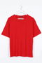 White Women's Basic Oversize Tshirt - 3