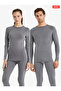 Unisex Thermal T-Shirt Level 2 9259 - Gray Melange