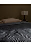 Odette King Size Printed Bedspread - Anthracite - 4