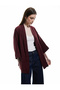 Modal Fabric Pocket 3/4 Wide Sleeve Kimono
