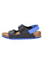 Boy's Milano Desert Soil Sandals - Black - 2
