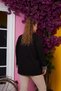 Leopard Patterned Lined Plus Size Jacket Black - 6