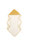 Joy of Colors Organic Cotton Muslin Baby Swaddle Yellow 75X75 cm - 5