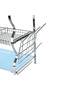 3-Layer Dish Rack, SS Dish Rack with Drainer Tray, RF2569 - 4
