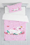 مجموعة غطاء لحاف للأطفال من Pink Swan - 3