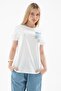 Printed 100% Cotton T-Shirt White