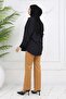 Buttoned Palazzo Trousers Camel 3043 - 5