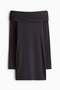 Off-the-shoulder bodycon dress