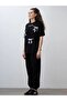 Girl's Oversize T-Shirt with Bow Detail - 3