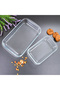 RF2709-GBD Glass Oblong Baking Dish Set , 2 Pcs - 4