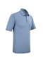 Men's Shirt Collar Pocket Classic Fit Blue T-Shirt - 5111 - 5
