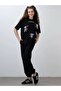 Girl's Oversize T-Shirt with Bow Detail - 2