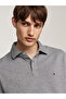 Men Medium Grey Heather Polo T-Shirts - 4