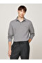 Men Medium Grey Heather Polo T-Shirts
