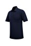 Men's Shirt Collar Pocket Classic Fit Navy Blue T-Shirt - 5111 - 3