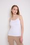Ribbed 6 Pack Women's Undershirt 100% Cotton (White) - 4