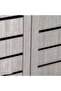 Ricky 14-Pair Shoe Cabinet-Grey Oak L75xW32xH86cm - 4