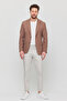 3115 Men's Mink Flexible Lycra Cotton Blended Slim Fit Spring-Summer Sports Blazer Jacket - 7
