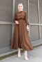 Brown Bat Sleeve - Princess Dress - 2