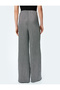 Standard Waist Metallic Textured Palazzo Pants - 4