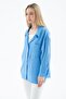Oversize Shirt Blue - 4