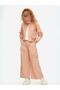 Girl's Rose Buttoned Jacket - 4