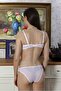 Women's Push-Up Strapless Bra Suit 3982 White - 5