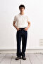 Crew Neck Knitwear White T-Shirt - 2