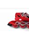 Double Row Aluminum Body Adjustable Number 2+1 Practice Skates - 4