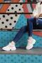 Women's Meiko Mode Confort High Sole Sneaker Shoes - 8