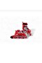 Double Row Aluminum Body Adjustable Number 2+1 Practice Skates - 2