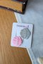 2-Piece Sea Shell Model Hairless Baby Hair Clips - Baby Girl Hair Clip Set for Less Hair, Snap-On Newborn Hair Clips - 3