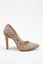 Women's Pearl Embroidered 11 cm Thin Heeled Evening Dress Shoes - 2