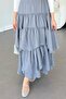 Gray Sare Skirt