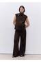 Slim Knitted Wideleg Pants - 2