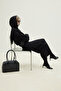 Black Margo Large Leather Bag - 6